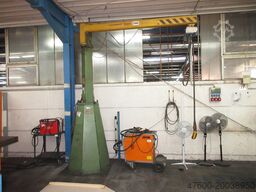 Kaltenbach WK1 Drehkran Hallenkran Kran mobiler Schwenkkran 250KG 2,5m Kettenzug