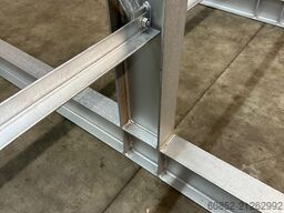 ca. 18,45 lfm Kragarmregal Doppelseitig H:400 cm 500 Kg/Arm