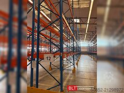 ca. 18,5 lfm Stow Palettenregale H:700cm 3200 kg Fachlast Boden +3 , Hochregale