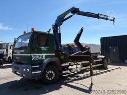 MAN LE 220 B + PALFINGER PK 14080 - 3X EXT + HAAKAR...