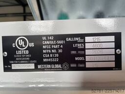 Western Global - 40TCG - 4.500 Liter fuel Tank - DPX-31004