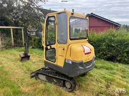 Volvo EC15B xtv excavator w/ trench bucket and hydraulic