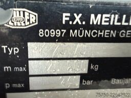 MERCEDES-BENZ Actros 2541 6x2 MP 3 Meiller RK 20.70