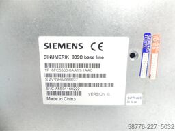 Siemens SINUMERIK 802C 6FC5500-0AA11-1AA0 Bedientafel Version C SNC-A5E01169222