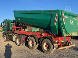 MAN TGS 18.500 4x4H BLS with 2010 Kempf SKM 31/2 SR tipper semi-trailer