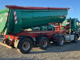 MAN TGS 18.500 4x4H BLS with 2010 Kempf SKM 31/2 SR tipper semi-trailer