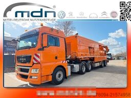 MERCEDES-BENZ Assmann Auflieger Saug-Druck-Kombi  / Recycler