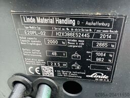 Linde E 20 PL-02 EVO Kabine