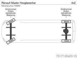 Renault Master Hoogtewerker