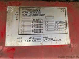 Faymonville Max Trailer F-S44-1A1Y / Extendable / Hydraulic...