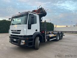 IVECO IVECO STRALIS 260S42 SCARRABILE USATO CON GRU
