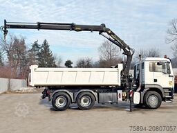 MAN TGA 26.350 * KIPPER 4,90m + TEREX ATLAS * 6x4 *