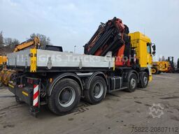 DAF 95XF / 8X4 / 35m Kran Palfinger PK90002 / WINCH