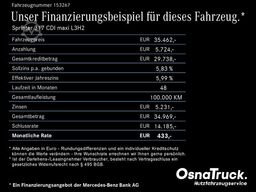 MERCEDES-BENZ Sprinter 317 CDI maxi L3H2 Automat,Kamera,Mod 25