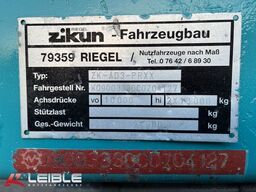  Zikun ZK-AD3 Bordwand Absetz Mulden Container