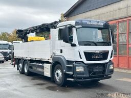 MAN TGS 26.440 Baustoff Hiab XS177 K Lenk Navi