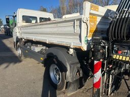 MERCEDES-BENZ Atego 1224 Kipper Kran Hiab XS 077 AHK Klima