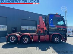 Volvo FH 440 6x2, HMF CRANE 28T-M, 5x HYDRAULIC, 4x S...