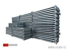 ca. 30,8 lfm. Dexion P90 Palettenregale H:6,5m Fachlast: 3000kg Schwerlastregale