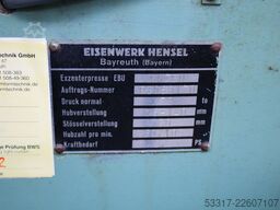 EBU Exzenterpresse SK75 U