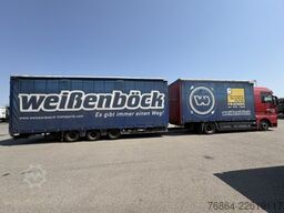 MAN TGX 18.440 EURO 5, MIT SCHEUWIMMER TRIDEM ZENTRALACHSANHäNGER JUMBO
