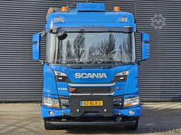 Scania P450 XT 8x4*4 / HIAB Z KRAAN + HAAKARM