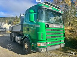Scania 124G 6x2 Hook truck.