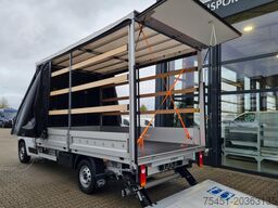 Fiat Ducato 35 Maxi Pritsche 2x Schiebeplane LBW LUFTFEDER