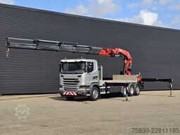 Scania G450 8x4 / RETARDER / FASSI F660 CRANE / KRAN /...