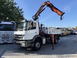 Mercedes-Benz Axor 1829 K 4X2 Kipper mit Kran Atlas 125.2