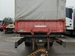 KRONE ZZ/DC07 TANDEM-LAFETTE, STANDARD,   BPW-ACHSEN, HECKABSTüTZUNG OHNE CONTAINER