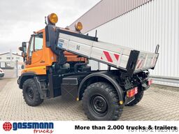 Unimog U 400 4x4, Kipper, Kommunalhydraulik, Zapfwelle