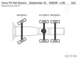 Volvo FH 540 Electric - Globetrotter XL - 540KW - 3.9...