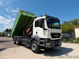 MAN TGS 33.440 6x4 KRAN 28m FUNK+Jib+Seilwinde 5./6.