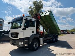 MAN TGS 33.440 6x4 KRAN 28m FUNK+Jib+Seilwinde 5./6.