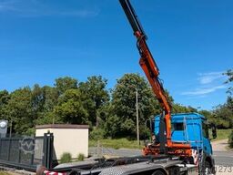 MERCEDES-BENZ Antos 2533 Abrollkipper KRAN FUNK lift/lenk