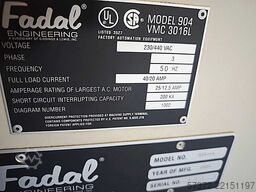 Fadal Model 904-1L VMC 3016L