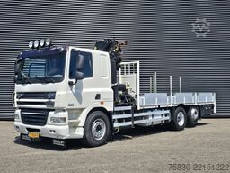 DAF CF 85 410 6x2*4 / HIAB 195 CRANE + REMOTE / KRAN