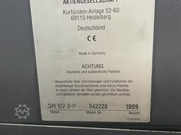 Heidelberg SM102-2 colori P