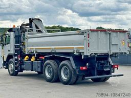 VOLVO FMX 420 Kipper 5,10m *FASSI F155A.0.22+FUNK/6x4