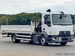 RENAULT D12.210 * HIAB 066 CL * TOPZUSTAND