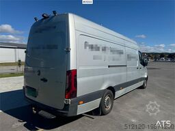 Mercedes-Benz Sprinter van. Approved until 05.2026.