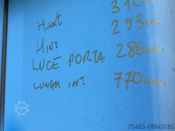 KRONE 782 HIGH CUBE TELO E SPONDE