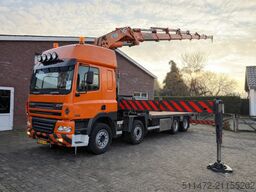 DAF CF 85.430 / 8x2 / HIAB XS 800 E-7 / Handgeschak...