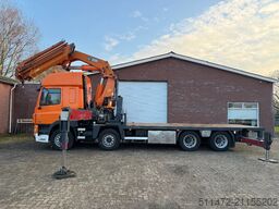 DAF CF 85.430 / 8x2 / HIAB XS 800 E-7 / Handgeschak...
