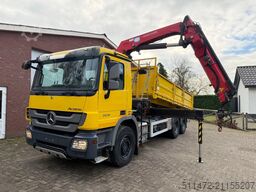Mercedes-Benz Actros 2636 / 6x4 / HMF2020 - K2 / WAF Kipper /...