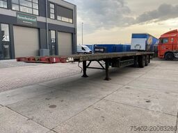 Flandria Plateau Trailer with Twist-Locks / BPW + Drums