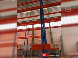 ca. 18,5 lfm Stow Palettenregale H:700cm 3200 kg Fachlast Boden +3 , Hochregale