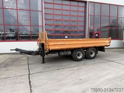 Müller Mitteltal KA-TA-T  13,5 t Tandemkipper- Tieflader