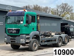 MAN TGS 28.400 6x4-4 HYVA-Abrollkipper, Lenkachse